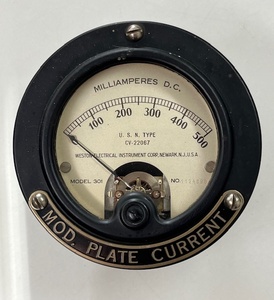 WESTON MODEL301 MOD PLATE CURRENT METER