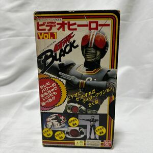 ★レア★希少★ビデオ　ビデオヒーロー・仮面ライダーBLACK　倉田てつを/石ノ森章太郎先生/東映