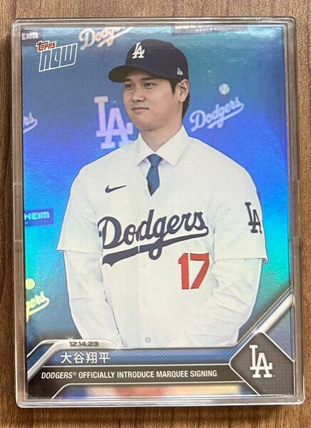 TOPPS NOW大谷翔平ドジャース入団会見　日本語版 SP