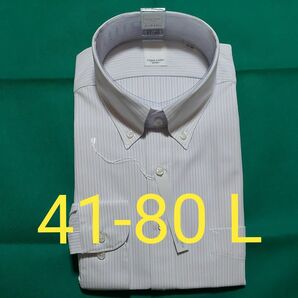 ROYAL CREW⑫ 長袖 ボタンダウンドレスシャツ (サイズ41-80 L) ※8886※944