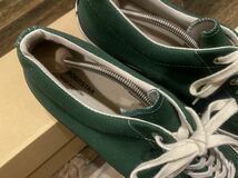 日本製 美品 MoonStar ムーンスター GYM court 緑 グリーン 28cm スニーカー 靴 メンズ ジムコート made in japan 久留米 シューズ 古着_画像2
