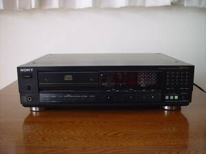 SONY 超重量級 ハイエンド CDプレイヤー ソニー CDP-555ESD high end CD player Compact Disc super heavyweight TDA1541A luxury parts