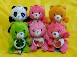 care bears ケアベアぬいぐるみ　６個セット