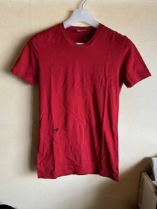 DIOR HOMME 07A/W 赤 Bee刺繍Tシャツ XS