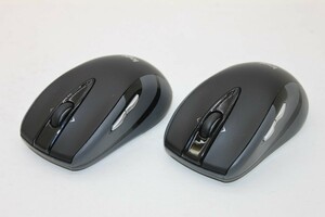 2個セット Logicool ロジクール M546 ダークナイト 7ボタン 小型 光学式 無線(ワイヤレス) マウス 2点 まとめて 動作品