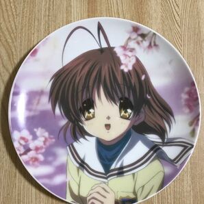 送料無料 クラナド 古河渚 プレート お皿 CLANNAD Key 当時物