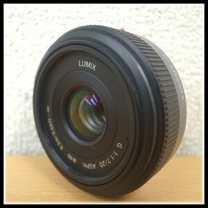 1円～ Panasonic パナソニック LUMIX ルミックス 20mm F1.7 H-H020 単焦点 交換レンズ マイクロフォーサーズ 動作確認済み