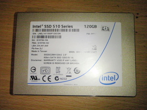 I016-01 Intel製SSD 510 120GB