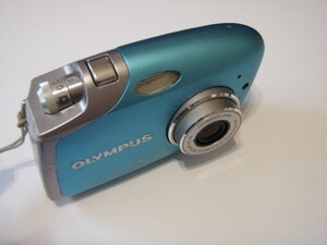 O001-μmini-1 OLYMPUS製小型デジカメ μ-mini DIGITAL(400万画素/光学2倍ズーム)