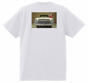 アドバタイジング デソート 2189 白 Ｔシャツ 1961 1960 1959 ダッジ クライスラー モパー アメ車 アドベンチャー ファイアスイープ