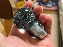 瓢箪型 水色 シフトノブ ギアノブ ホットロッド ローライダー トラッキン トラック アメ車 旧車 usdm jdm ドアノブ クリスタル クリア_画像2