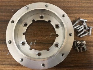 アルミ ボス アダプター モモ6穴70mm → 9穴102mm モトリタ レカラ バドニック ボイド 変換 momo ビレットスペシャリティーズ gm