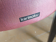 karimoku/カリモク スタンダードモダン 「CA37」 ダイニングチェア　2脚セット　　椅子/サイドチェア/曲木チェア_画像6