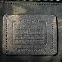 COACH 3way ビジネスリュック ビジネス ビジネスバッグ 黒 リュック ブラック_画像8