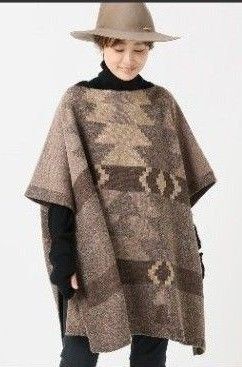 Deuxieme Classe カナディアンセーターポンチョ