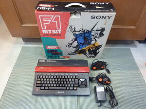 ★希少品！SONY MSX2 HB-F1 HOME COMPUTER RAM 64K/VRAM 128K ジャンク★