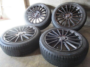 冬用set!! ENKEI S/F STEINER (17x7+45 4H/100) バリ溝(ブリヂストン VRX2) 205/45R17 マツダ ロードスター フィット ヤリス アクア 他にも