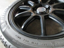 冬用set!! V EMOTION (黒) (17x7+53 5H/114,3) バリ溝(MICHELIN X-ICE3+) 215/50R17 レヴォーグ ステップ WG ヴォクシー エスクァイア 他も_画像4