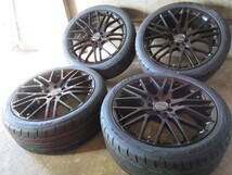 新品20in+カールソン Carlsson Flow Forged set/バランスOK!! ラベル付(2022) 245/40R20 アルファード ヴェルファイア ランエボ 他にも!! _画像1