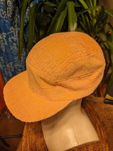 《未使用》Supreme/シュプリーム CAMP-CAP SALMON-ORANGE パイル系素材 タグ付☆これからの季節に最適