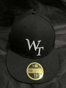 Wtaps x NEWERA 59FIFTY LOW PROFILE / CAP / POLY. TWILL. Black ダブルタップス x ニューエラ 59フィフティー キャップ ブラック