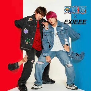 【新品未使用】ONE PIECE×EXIEEE ワッペンオーバーデニムジャケット 麦わら帽子 WEGO EXIT ワンピース