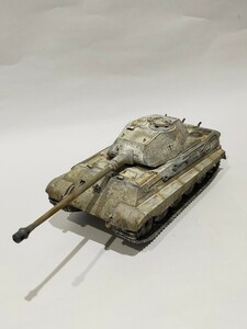 ドイツ重戦車　キングタイガー ポルシェ砲塔 完成品　1/35