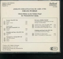 即決CD ウルリヒ・ベーメ 聖トーマス教会オルガン バッハ 独盤 Bach: Orgelwerke Thomaskirche Leipzig / Ullrich Bohme_画像2