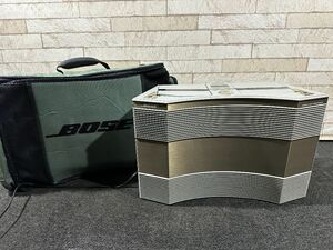 117●〇 BOSE AW-1D Acoustic Wave Music System ケース付き / ボーズ ラジカセ オーディオ 〇●