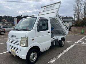 平成17年 スズキ キャリイトラック　4WD 頑丈ダンプ 5MT パートタイム切り替え式　7万km　車検令和8年2月まで