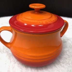 『★LE CREUSET ル・クルーゼ 未使用品 シュガーポット ポット 茶器 洋食器 食器 器 カップ 耐熱容器』 の画像4