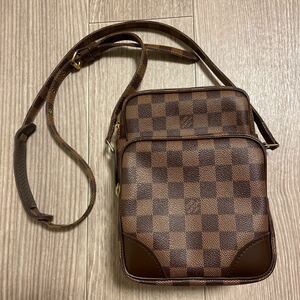 HA839 LOUIS VUITTON ルイヴィトン アマゾン ダミエ 斜め掛け ショルダーバッグ ポシェット TH0089