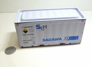 (0Bc) желтохвост k контейнер 20F Sagawa Express (115×50×54mm)