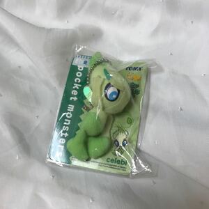 ポケモンぬいぐるみブローチ　セレビィ　劇場版グッズ　ピカチュウプロジェクト2001 バッジ