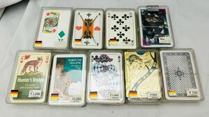 ドイツ　西ドイツ　東ドイツ　トランプまとめ売9点　カードゲーム　