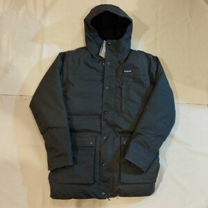 希少 patagonia 未使用 ダウン ジャケット パタゴニア キャンバス 灰色 S メンズ M グレー オーガニック 新品 メープル ダウン パーカ 新品