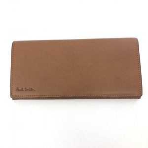 【中古】Paul smith レザー長財布 PSK907 ブラウン　ポールスミス[240066137727]