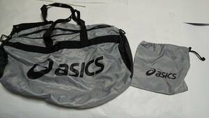 ASICS Asics sport bag gray width approximately 60cm