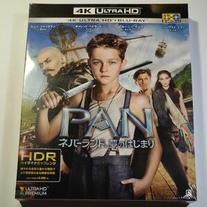 PAN~ネバーランド、夢のはじまり~ (4K ULTRA HD+ブルーレイ) リーヴァイミラー　新品未開封