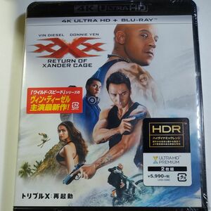トリプルX：再起動 4K ULTRA HD+Blu-rayセット 新品未開封