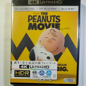 I LOVE スヌーピー THE PEANUTS MOVIE (4K ULTRA HD+3Dブルーレイ+ブルーレイ)　新品未開封