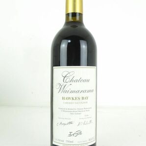 【未開栓】Chateau Waimarama シャトー ワイマラマ 赤ワイン 果実酒 1996 13.5％ 750mlの画像2