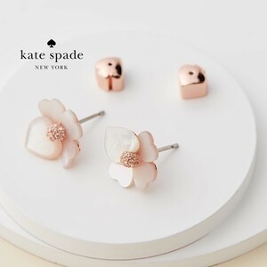 [ new goods * genuine article ] Kate Spade Precious pansy studs earrings 