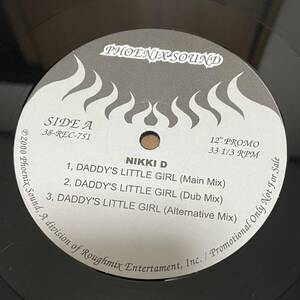 V.A. / Nikki D - Daddy's Little Girl / Double X - Money Talk / Original Flavor - Here We Go / レコード Phoenix Sound 38-REC-751