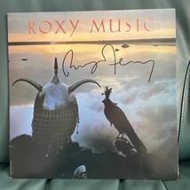 サイン入り　AVALON ROXY MUSIC LPレコード ロック_画像2