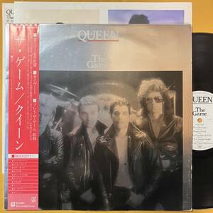 01H 帯付き ピンナップ付き クイーン Queen / ザ・ゲーム The Game P-10875E LP レコード アナログ盤