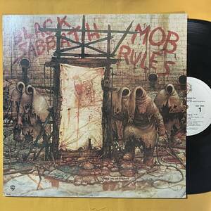 02H US盤 マト盤 ブラック・サバス Black Sabbath / 悪魔の掟 Mob Rules BSK3605 LP レコード アナログ盤