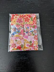 一越ちりめんつまみ細工カット布花玉セット