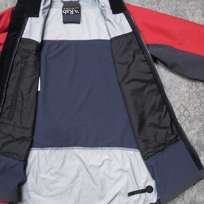Rab Fusion Alpine Jacket◆メンズMサイズ(実寸L〜XL)/赤/グレー/黒/防水ソフトシェルジャケット/アウトドア/登山/マウンテンパーカー/ラブの画像4