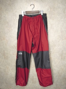  North Face re Inte ks2 pants * men's XL size (LL)/ Gore-Tex / red / gray / waterproof / outdoor / mountain climbing /NP10203